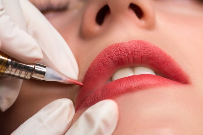 همه چیز درباره تتوی دائمی لب یا Lip Blushing
